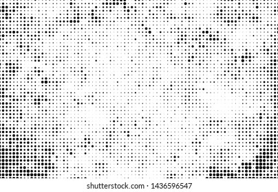 Halftone texture abstract black and white