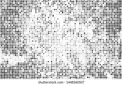 Halftone texture abstract black and white