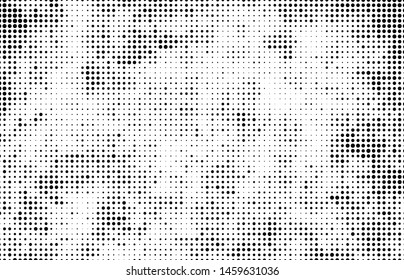 Halftone texture abstract black and white