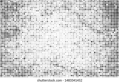 Halftone texture abstract black and white