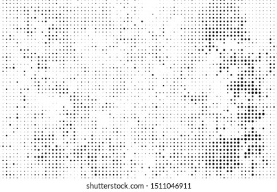 Halftone texture abstract black and white