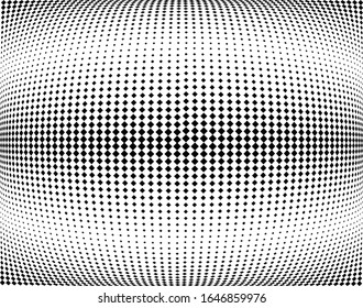 Halftone texture abstract black and white. Monochrome vintage background.Squares technology pattern.Design element for prints, web pages, template