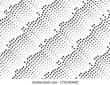 Textura de semitono abstracta en blanco y negro. Fondo vintage monocromo.Patrón de tecnología de cuadrados.Elemento de diseño para impresiones, páginas web, plantilla