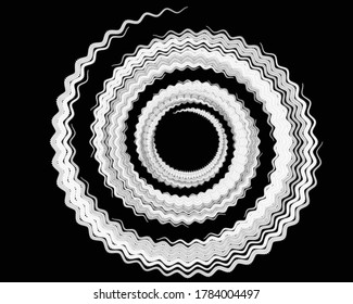 Textura de semitono abstracta en blanco y negro. Fondo vintage monocromo.Patrón de tecnología de cuadrados.Elemento de diseño para impresiones, páginas web, plantilla.zig zag