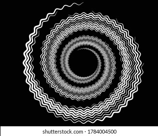 Textura de semitono abstracta en blanco y negro. Fondo vintage monocromo.Patrón de tecnología de cuadrados.Elemento de diseño para impresiones, páginas web, plantilla.zig zag