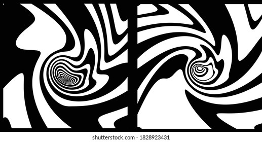  Textura de semitono abstracta en blanco y negro. Fondo vintage monocromo.Patrón de tecnología de cuadrados.Elemento de diseño para impresiones, páginas web, plantilla,set