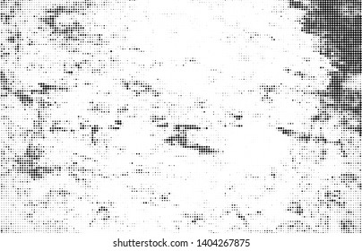 Halftone texture abstract wave of dots