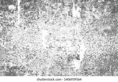 Halftone texture abstract wave of dots