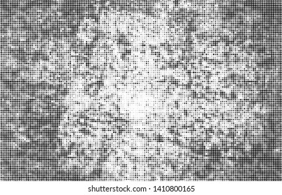 Halftone texture abstract wave of dots