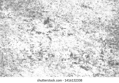 Halftone texture abstract wave of dots