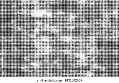 Halftone texture abstract wave of dots