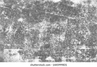 Halftone texture abstract wave of dots