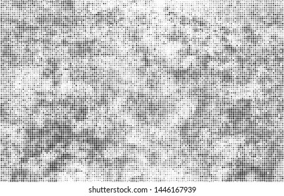 Halftone texture abstract wave of dots