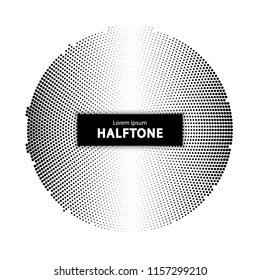 Halftone texture background