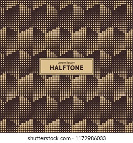 Halftone texture. Halftone background. Halftone pattern