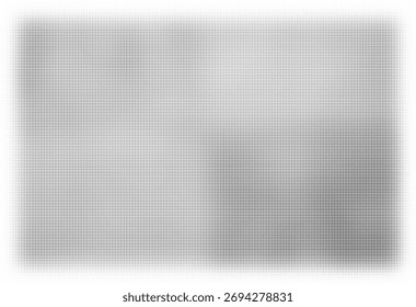 Textura de meio-tom de pontos pretos em um fundo branco