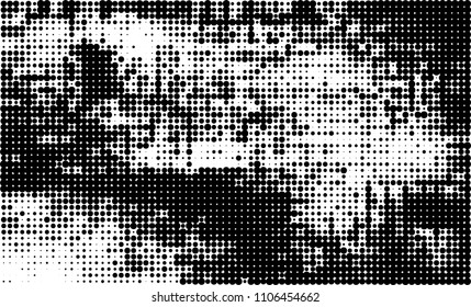 Halftone texture black and white