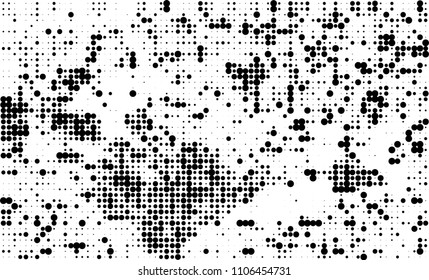 Halftone texture black and white