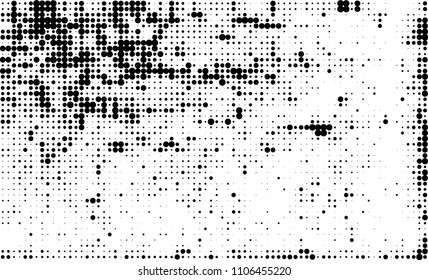 Halftone texture black and white
