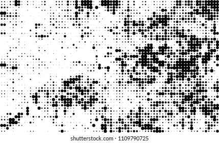 Halftone texture black and white