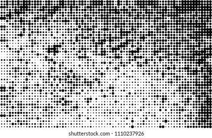 Halftone texture black and white