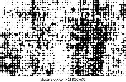 Halftone texture black and white