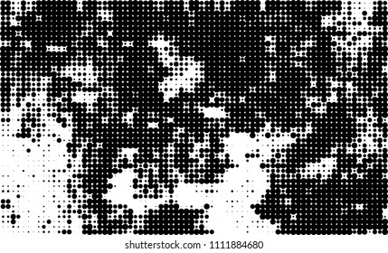 Halftone texture black and white