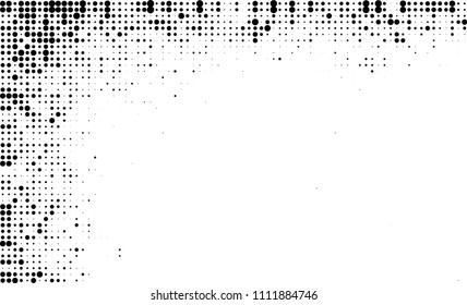 Halftone texture black and white