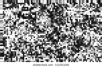 Halftone texture black and white