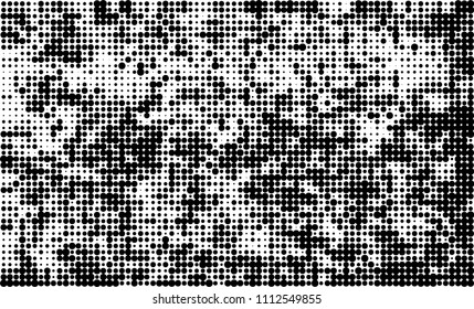 Halftone texture black and white