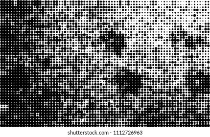 Halftone texture black and white