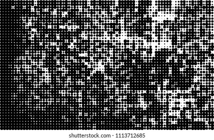 Halftone texture black and white