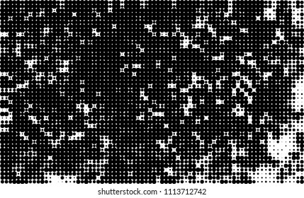 Halftone texture black and white
