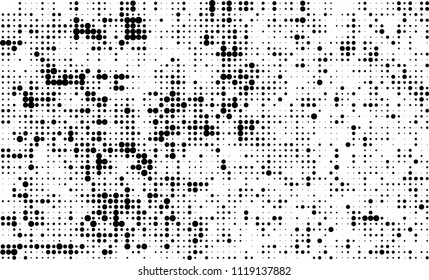 Halftone texture black and white