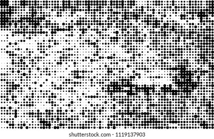 Halftone texture black and white