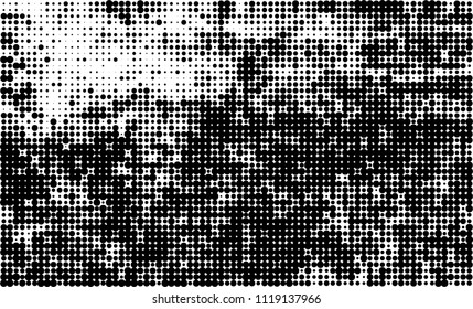 Halftone texture black and white