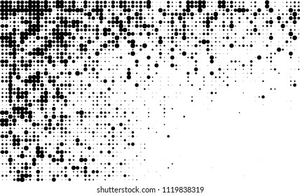 Halftone texture black and white