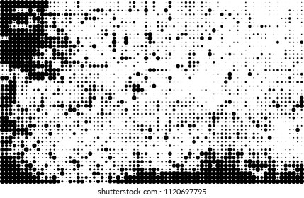 Halftone texture black and white