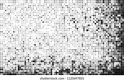 Halftone texture black and white