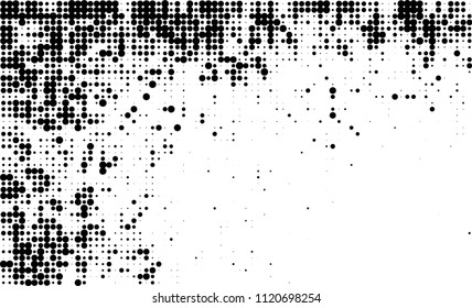 Halftone texture black and white