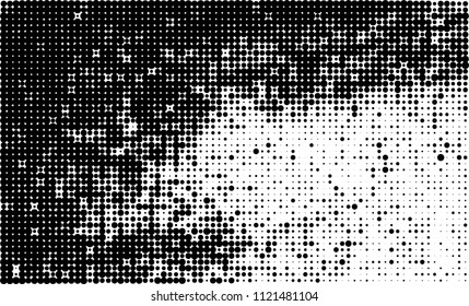 Halftone texture black and white