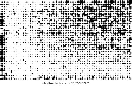 Halftone texture black and white