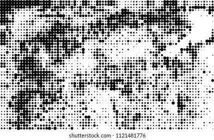 Halftone texture black and white