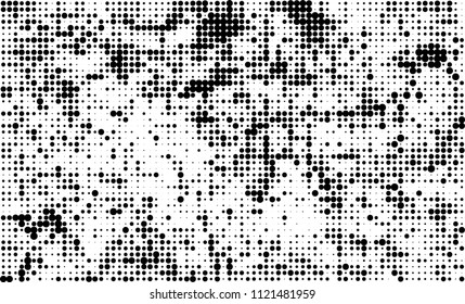 Halftone texture black and white