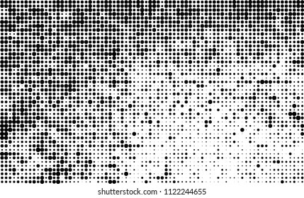 Halftone texture black and white