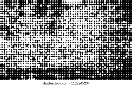 Halftone texture black and white