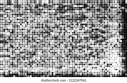 Halftone texture black and white