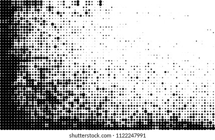 Halftone texture black and white