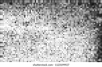 Halftone texture black and white