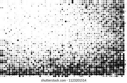 Halftone texture black and white